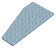 Wedge, Plate 12 x 6 Right, 30356 Sand Blue U