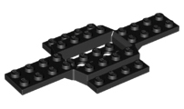 База автомобиля Lego Vehicle, Base 6 x 12 with 4 x 2 Recessed Center with Smooth Underside 28324