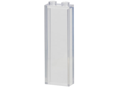 Деталь Lego Brick 1 x 2 x 5 - Blocked Open Studs or Hollow Studs 2454 Trans-clear U