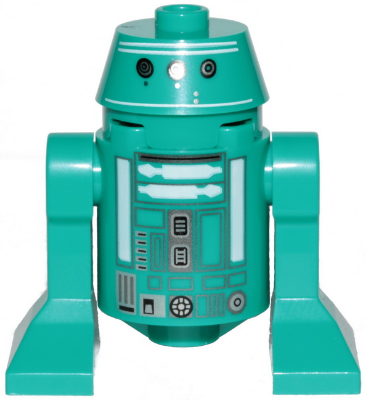 Минифигурка Lego Star Wars Astromech Droid, Dark Turquoise sw1052