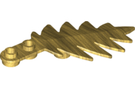 Plant, Tree Palm Leaf Small 8 x 3, 6148 Pearl Gold U
