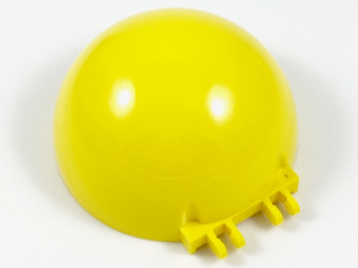 Windscreen 8 x 8 x 3 Canopy Dome Half Sphere with Dual 2 Fingers, 95198 Yellow U