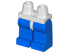 Hips and Blue Legs, 970c07 White U