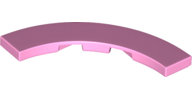 Tile, Round Corner 4 x 4 Macaroni, 27507 Bright Pink U