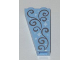 Slope, Inverted 75 2 x 1 x 3 with Stars and Swirls Pattern on Both Sides, 2449pb006  