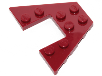 Wedge, Plate 4 x 6, 47407 Dark Red U