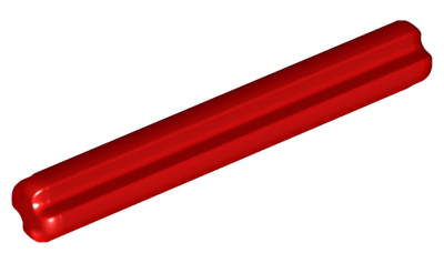 Деталь LEGO Technic, Axle 4L 3705 Red N