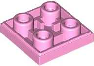 Tile, Modified 2 x 2 Inverted, 11203 Bright Pink N