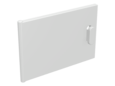 Container, Cupboard 2 x 3 x 2 Door, 4533 White N