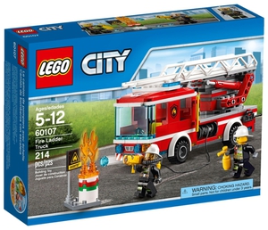 Конструктор LEGO City 60107 Пожарная машина с лестницей