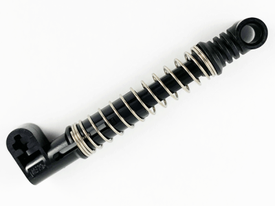 Technic, Shock Absorber 9.5L (Soft Spring), 2909c03 Black N