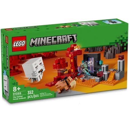 Конструктор LEGO Minecraft 21255 Засада у Нижнего портала