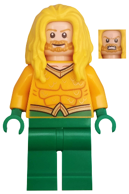 Минифигурка Lego Aquaman - Yellow Long Hair sh557