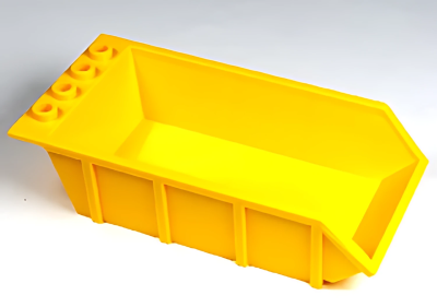 Деталь LEGO Vehicle, Tipper Bed 4 x 6 4080 Yellow U