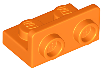 Деталь Lego Скоба Bracket 1 x 2 - 1 x 2 Inverted 99780 Orange U