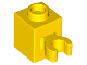 Brick, Modified 1 x 1 with Open O Clip (Vertical Grip) - Hollow Stud, 60475b