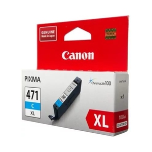 Картридж Canon CLI-471XL Cyan голубой увеличенный 0347C001