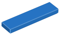 Tile 1 x 4, 2431 Blue N