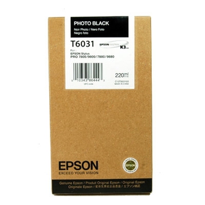 Картридж Epson T6031 Black черный C13T603100 оригинальный