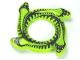 Ring 4 x 4 with 2 x 2 Hole and 4 Snake Head Ends and Black and Dark Green Scales Snake Pattern (Ninjago Spinner Crown), 98342pb01  