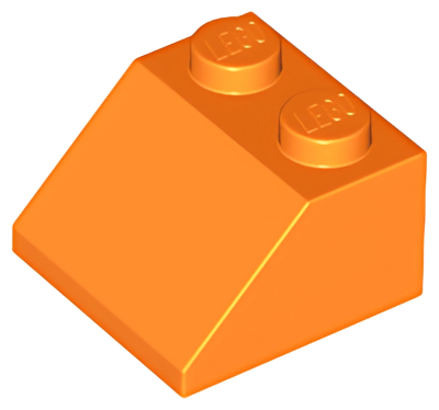 Деталь LEGO Lego Slope 45 2 x 2 3039 (6227, 35277, 63341) Orange U