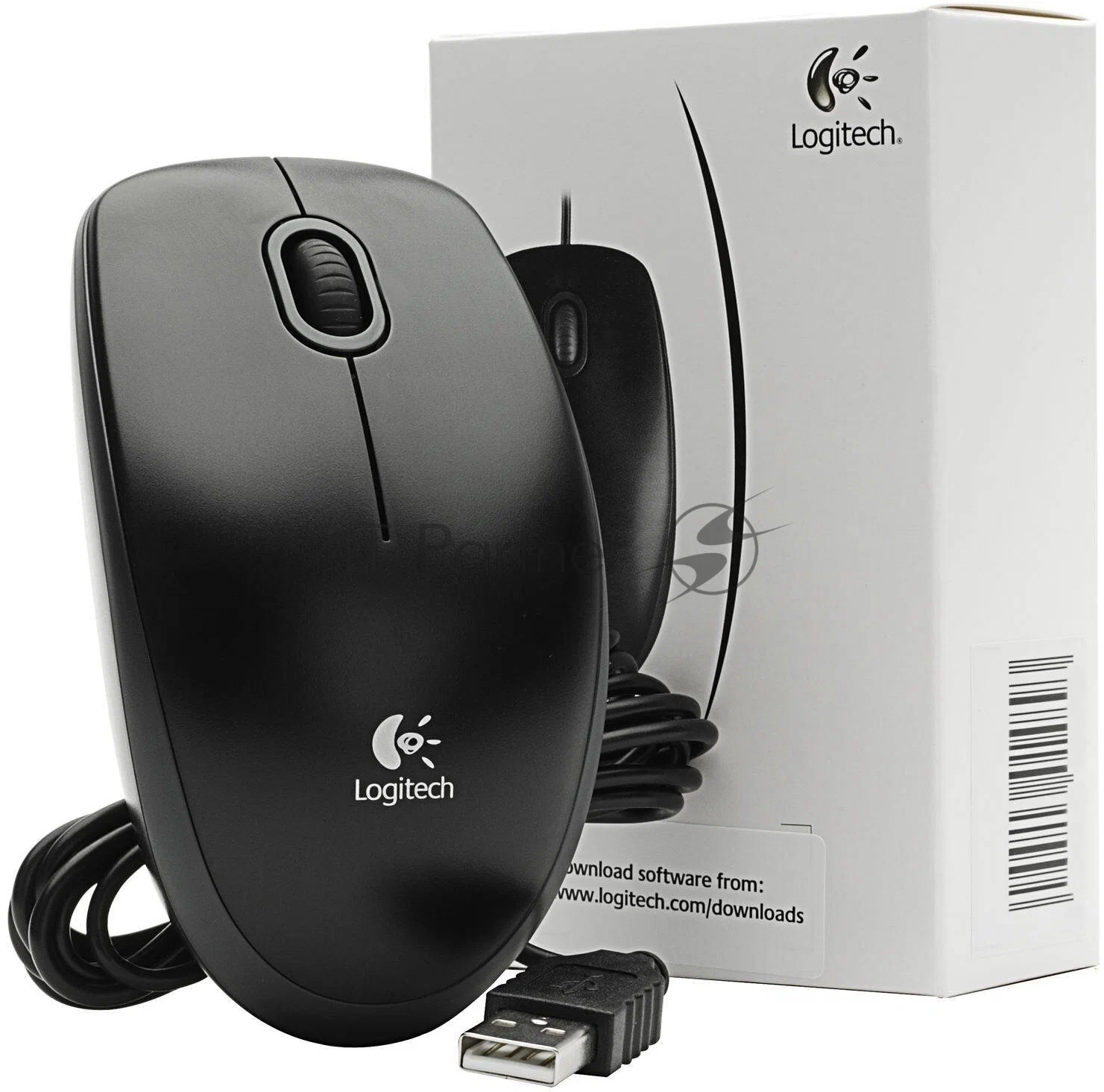 Мышь Logitech B100 USB 910-003357 в магазине Shop-device