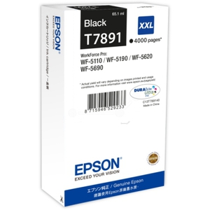 Картридж Epson C13T789140 оригинальный, черный, повышенной емкости для WorkForce Pro WF-5110DW 5620DWF