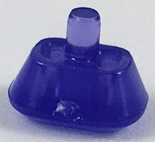 Rock Faceted with Small Pin (Infinity Stone), 36451a Trans-Purple U