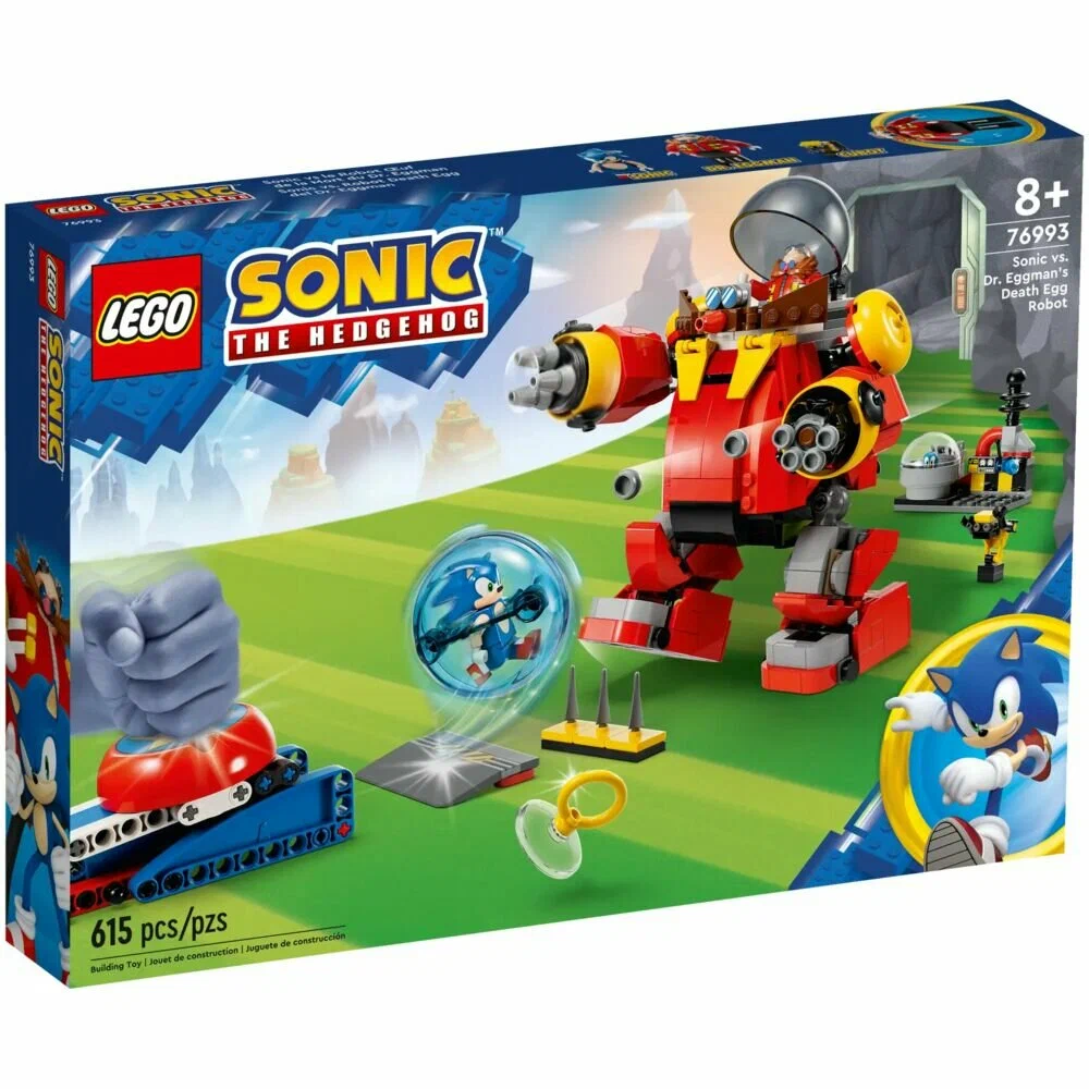 Конструктор LEGO Sonic the Hedgehog 76993 Соник против робота-яйца смерти  доктора Эггмана в магазине Shop-device