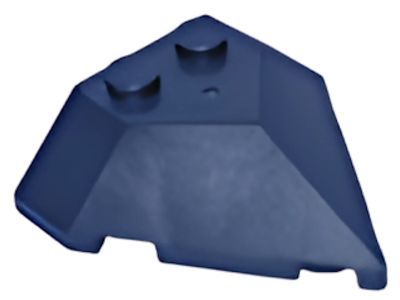 Деталь LEGO Wedge 4 x 4 Pointed 22391 Dark Blue U