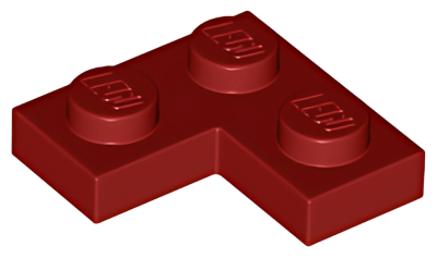 Деталь LEGO Plate 2 x 2 Corner 2420 Dark Red U