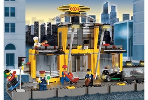 Конструктор LEGO City 4513 Центральный Железнодорожный Вокзал