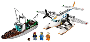 Конструктор LEGO City 60015 Самолёт береговой охраны