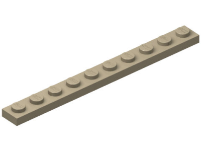 Plate 1 x 10, 4477 Dark Tan N