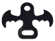 Mini Doll, Wings Friends, Bat Shape with Black Background Pattern, 28910pb01