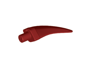 Barb / Claw / Horn / Tooth - Medium, 87747 Dark Red U