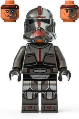 Минифигурка Lego Clone Commando Sergeant Hunter, Experimental Unit Clone Force 99 sw1148