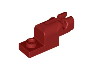 Projectile Launcher, 1 x 2 Mini Blaster / Shooter, 15403 Dark Red U