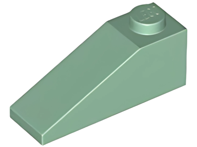 Деталь LEGO Lego Slope 33 3 x 1 4286 Sand Green U