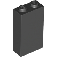 Деталь Lego Brick 1 x 2 x 3 22886 Black U