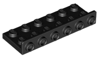 Bracket 2 x 6 - 1 x 6 Inverted, 64570 Black U