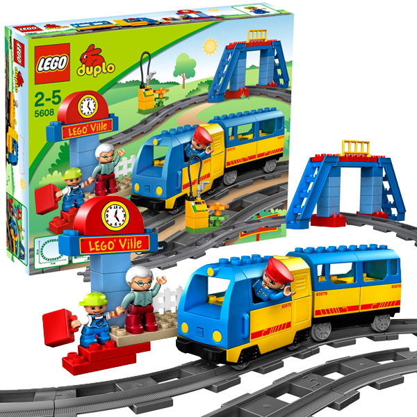 Конструктор LEGO DUPLO 5608 Поезд - набор для начинающих