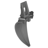 Crane Grab Jaw Curved, 91347