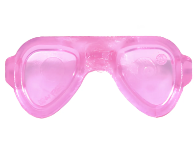 Деталь LEGO Бант Lego Friends Accessories Sunglasses / Glasses with Small Pin 18854 Trans-Dark Pink