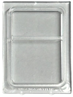 Glass for Train Door with Lip on All Sides, 35157 Trans-Clear N