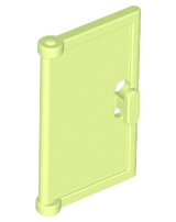 Door 1 x 2 x 3 with Vertical Handle, Mold for Tabless Frames, 60614
