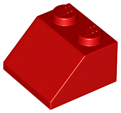 Деталь LEGO Lego Slope 45 2 x 2 3039 (6227, 35277, 63341) Red U