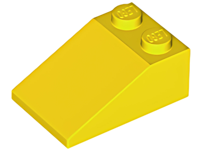 Деталь LEGO Lego Slope 33 3 x 2 3298 Yellow U