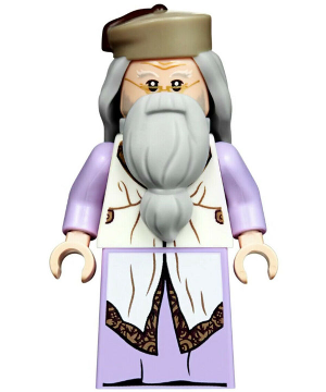 Минифигурка Lego Harry Potter Albus Dumbledore - Lavender Robe, Dark Tan Hat hp190