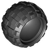 Tire 43.2 x 28 S Balloon Small, 6579 Black U
